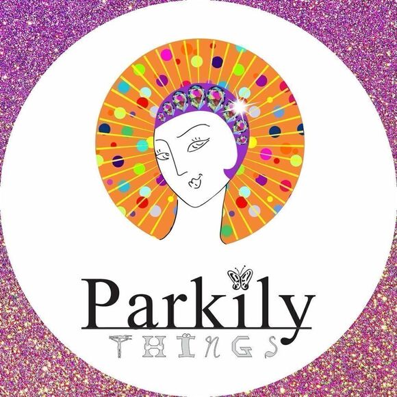 Handcrafted bracelet with denim blue Swarovski crystal - Picture 4 of 5